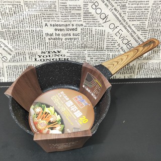 台灣製 米雅可 歐式晶鑽 雪平鍋 20CM 泡麵鍋 牛奶鍋