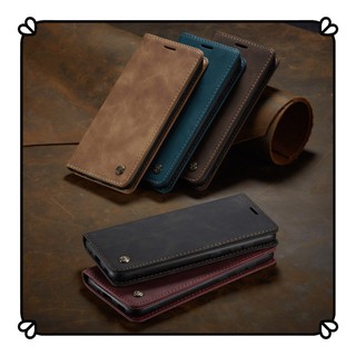 三星S10/S21/S22/S23/S24-Plus/Ultra-FE/Note10 --CaseMe 磁吸插卡翻蓋皮套