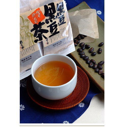 黑豆茶 寶吉祥獨家合法進口日本原裝 寶吉祥黑豆茶 日本專利烘焙黑豆茶 (1袋/20小包) 古法製作(賞味期限24/04)