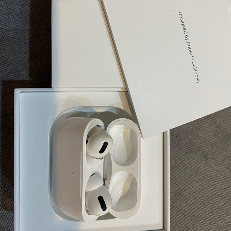 AirPods Pro 二手 無線藍芽耳機 白色 apple 有傷 保固內