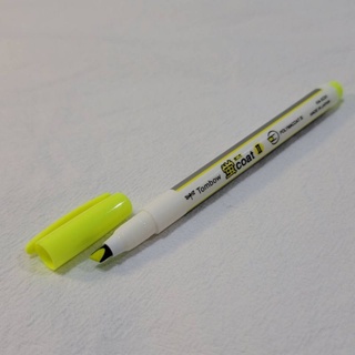 Tombow蜻蜓牌-日本製 黃色 螢光暗記筆 螢光筆 第二代 WA-SC91