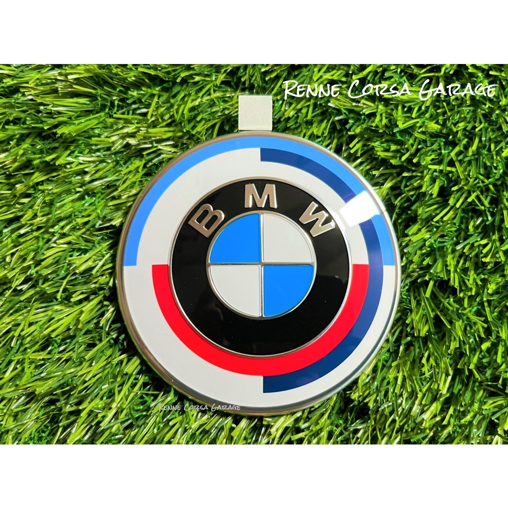 【Renne Corsa Garage】正BMW原廠M 50週年車標Logo 82mm