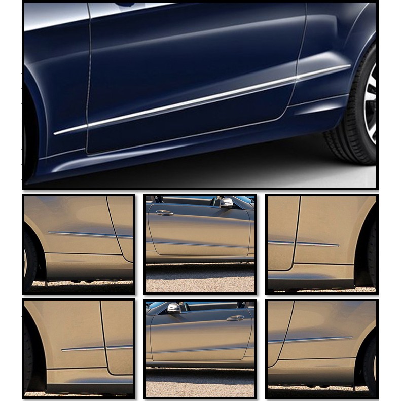 創意第一 Benz E C207 W207 E200 E250 E350 E400 E500 鍍鉻 車身 車門 車側飾條