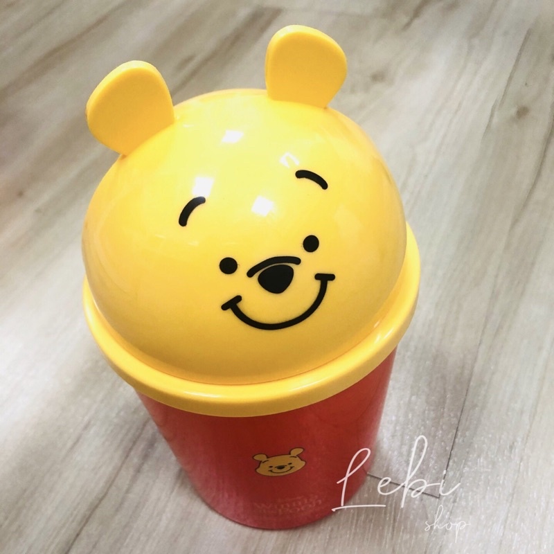 ʟᴇʙɪᵕ̈ 現貨秒出❤️韓國大創 維尼 收納筒 桌上型垃圾筒