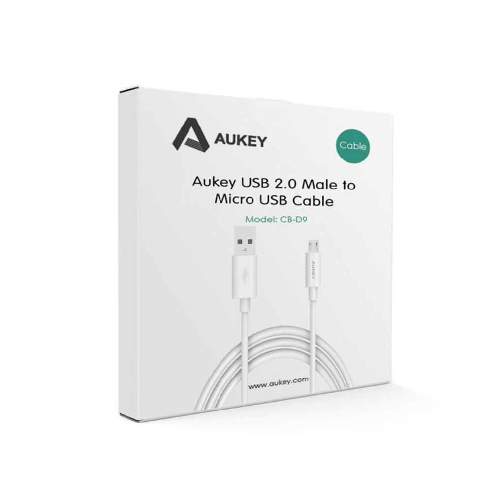 原廠盒裝 AUKEY CB-D9/2米加長Micro usb充電線 快充線