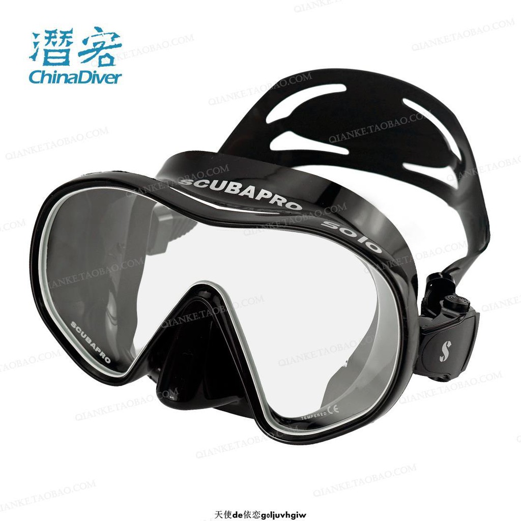 Scubapro Solo 潛水面鏡無框單鏡全景低容量高清鋼化玻璃深潛面鏡天使de依戀 蝦皮購物