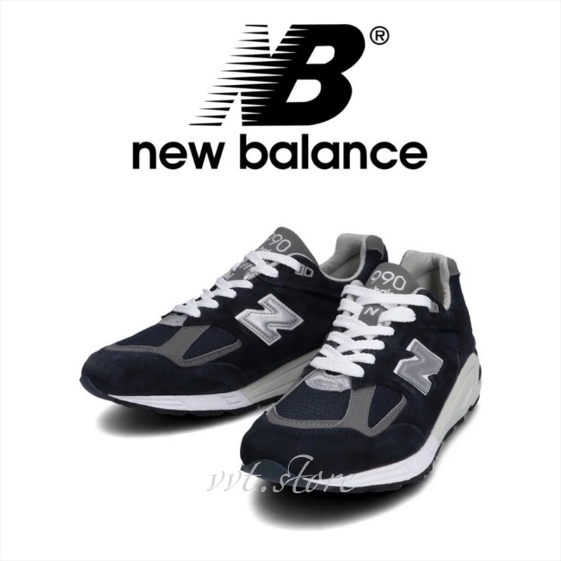 NEW BALANCE M990NB2 / 990V2 NAVY 深藍 休閒鞋 運動鞋
