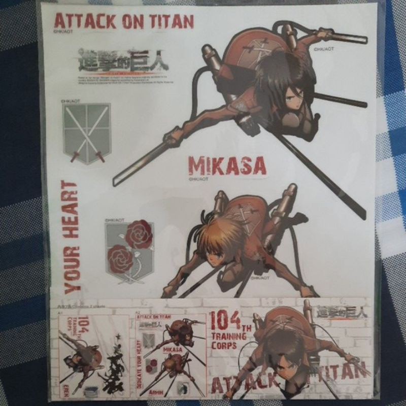 木棉花正版 進擊的巨人壁貼 蝦皮購物