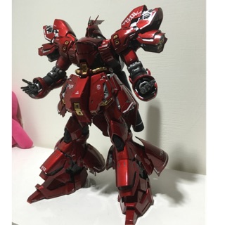 {鋼彈的屋-模型工作室} 萬代 MG 1/100 沙薩比 全機塗裝 完成品 (實品如圖) 鋼彈 模型 代工