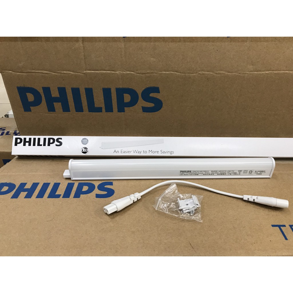 附發票 飛利浦 PHILIPS T5 LED 3.4W 鋁支架 層板燈 吸頂燈 支架燈 燈管 1尺 媲美 東亞 T5