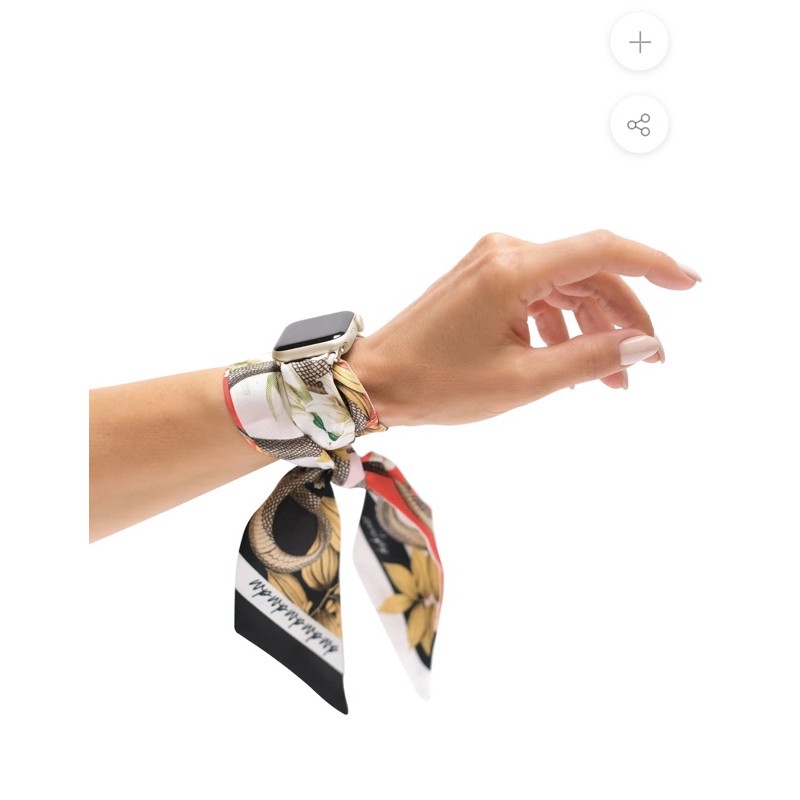 全新Apple Watch錶帶 WRISTPOP絲巾錶帶 venom蛇 雙色毒液 蘋果手錶帶 連接器連接