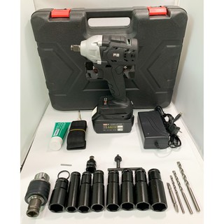 保固半年 大扭力鋰電無刷電動扳手 日本 質造 21V 3.0AH/5.0AH 強力汽修 架子工電動風炮 可拆機車傳動