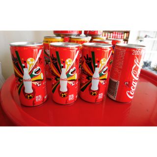 YUMO家 2010南非世界盃 可口可樂200ml 迷你罐