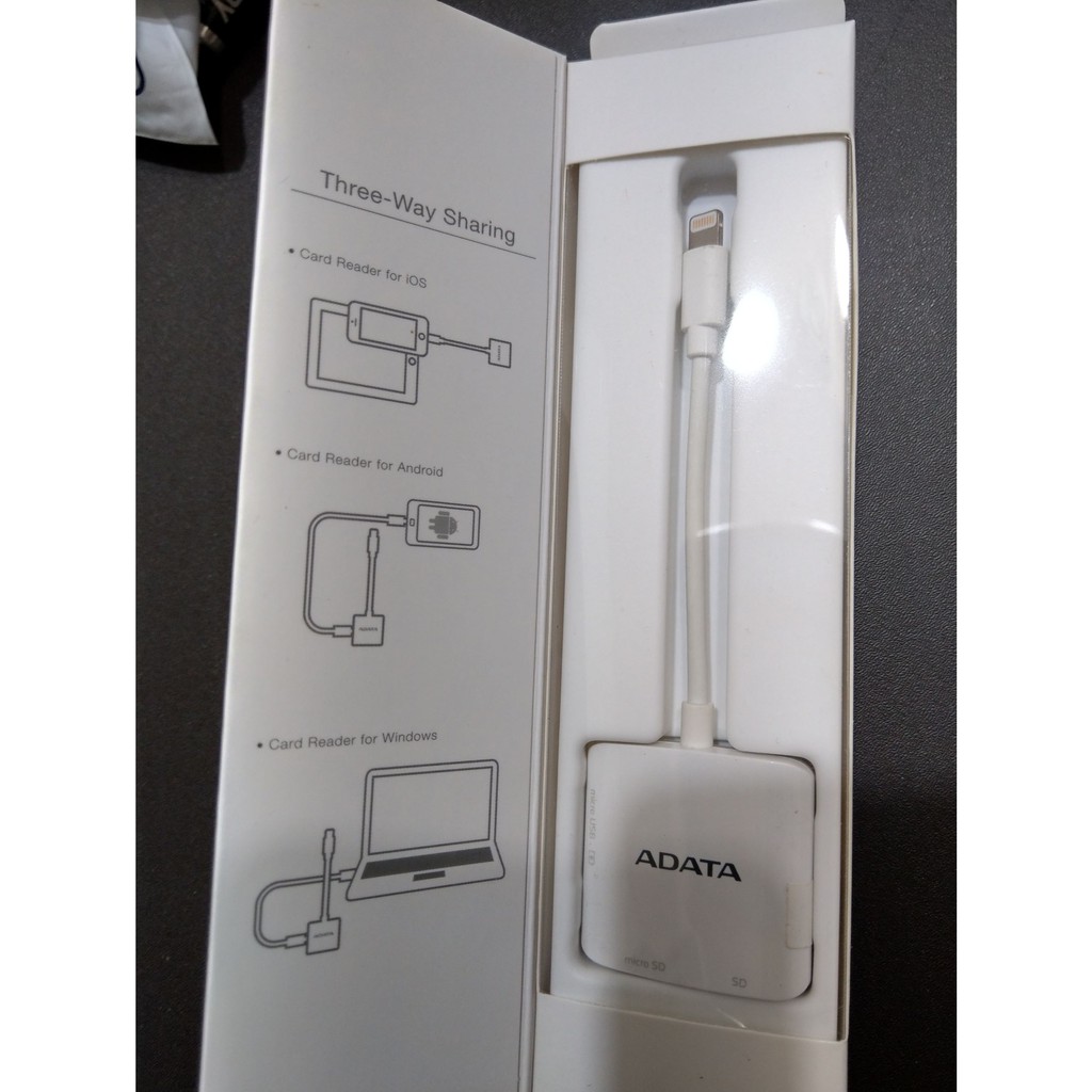 ADATA威剛 AI910 USB3.0 APPLE iOS iphon讀卡機
