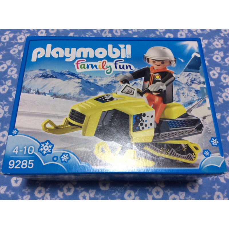 playmobil 摩比人 滑雪系列 9285 雪地摩托車