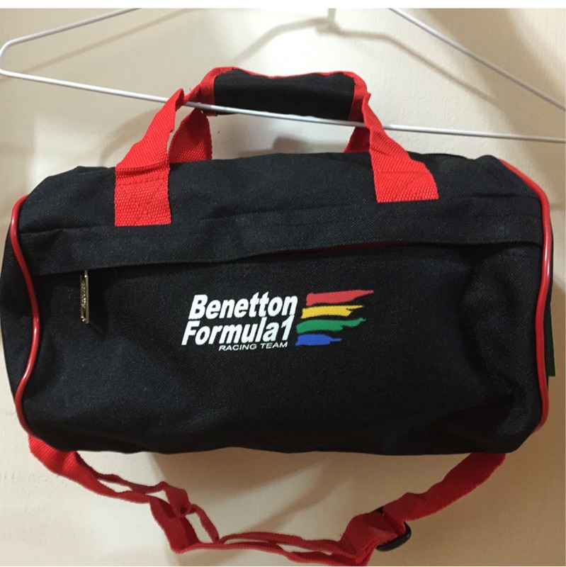 Benetton formule1班尼頓 手提/斜背兩用包