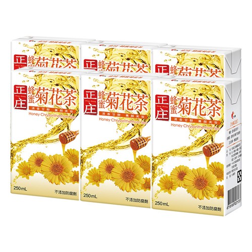 光泉 正庄蜂蜜菊花茶(250mlX6包/組)[大買家]