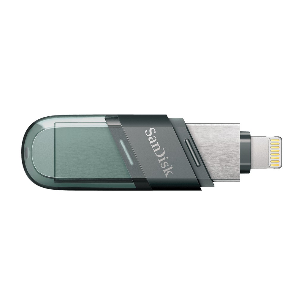SanDisk  iXpand™ 翻轉隨身碟 SDIX90N 灰色 128GB 256GB