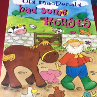 二手英文童書 Old MacDonald had some Horses