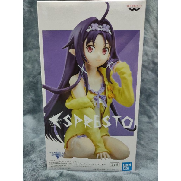 【日本空運】全新日版景品 刀劍神域 有紀 記憶重組 ESPRESTO 午夜之夢 BANPRESTO 公仔 模型