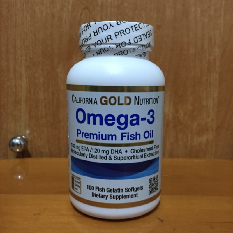 california gold nutrition 優質魚油 100粒