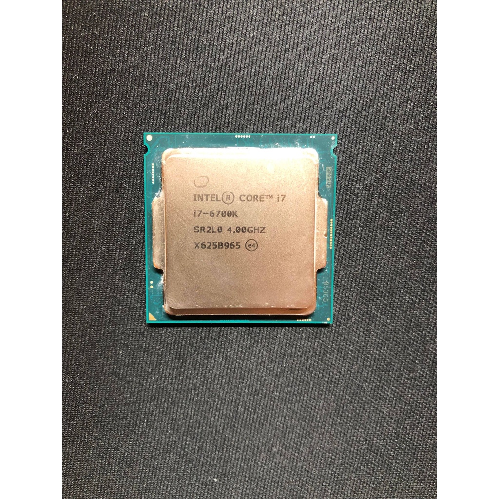 二手 Intel I7-6700K CPU 1151腳位 狀況良好 無超頻