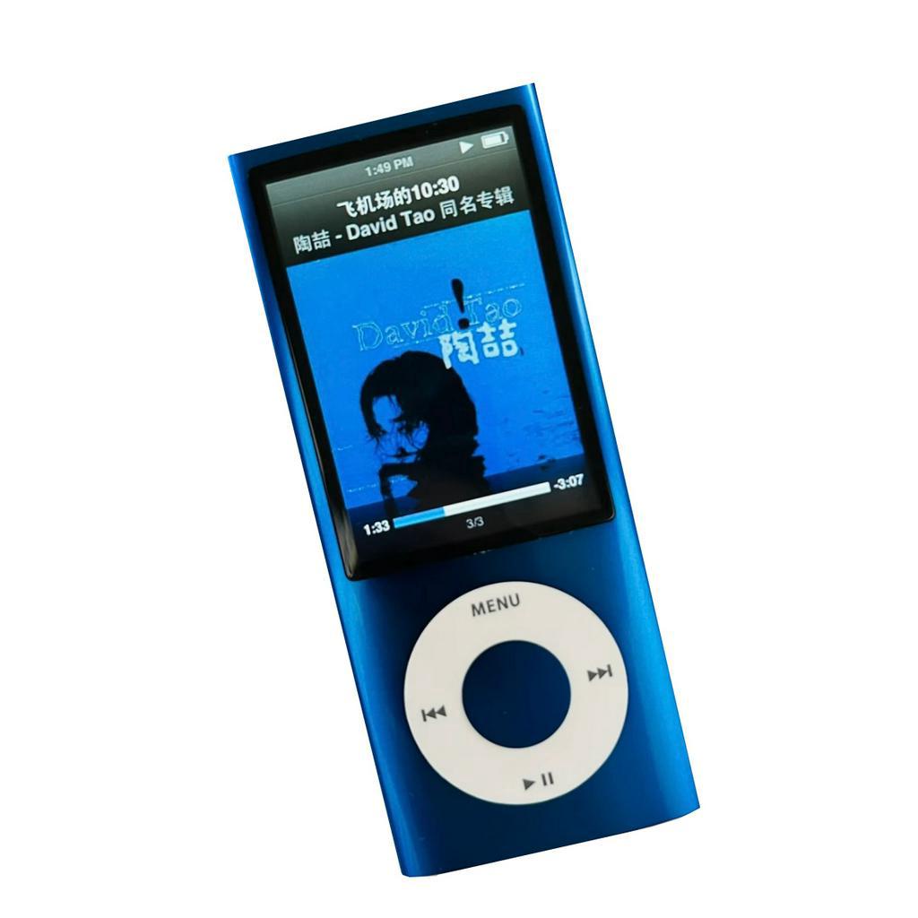 Apple 蘋果 iPod nano5 二手 正版 附配件 隨身聽 MP3 聽力 運動 戶外 學生機 中古機 收藏機