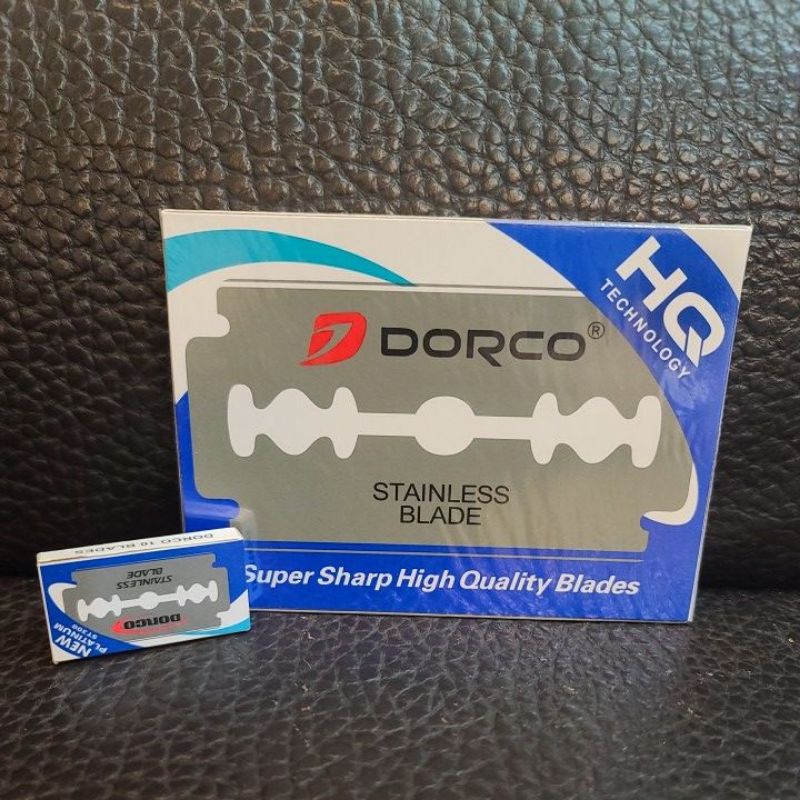 韓國 DORCO 多樂可 不鏽鋼雙刃刀片  雙面刀片  刮鬍刀片 10片裝 100片裝