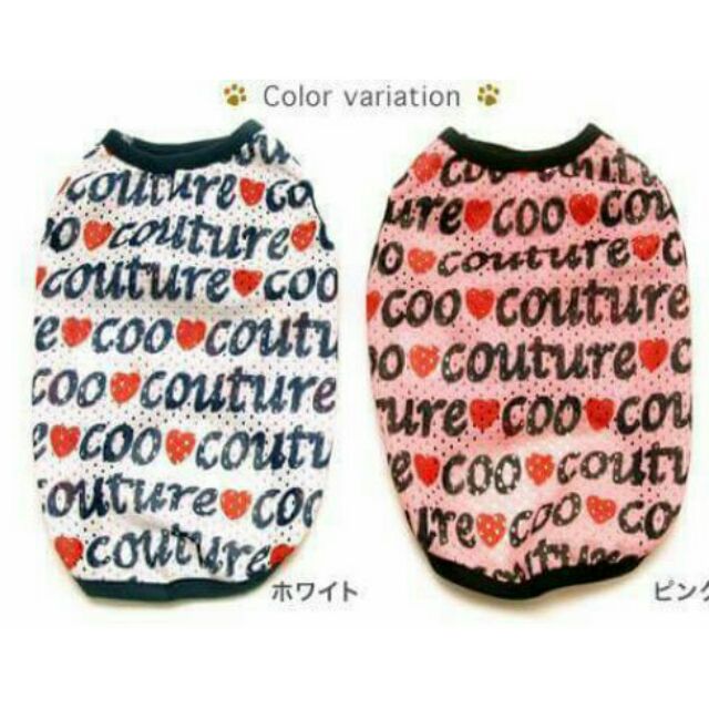 日本製 Coo couture夏季涼感衣(字母)