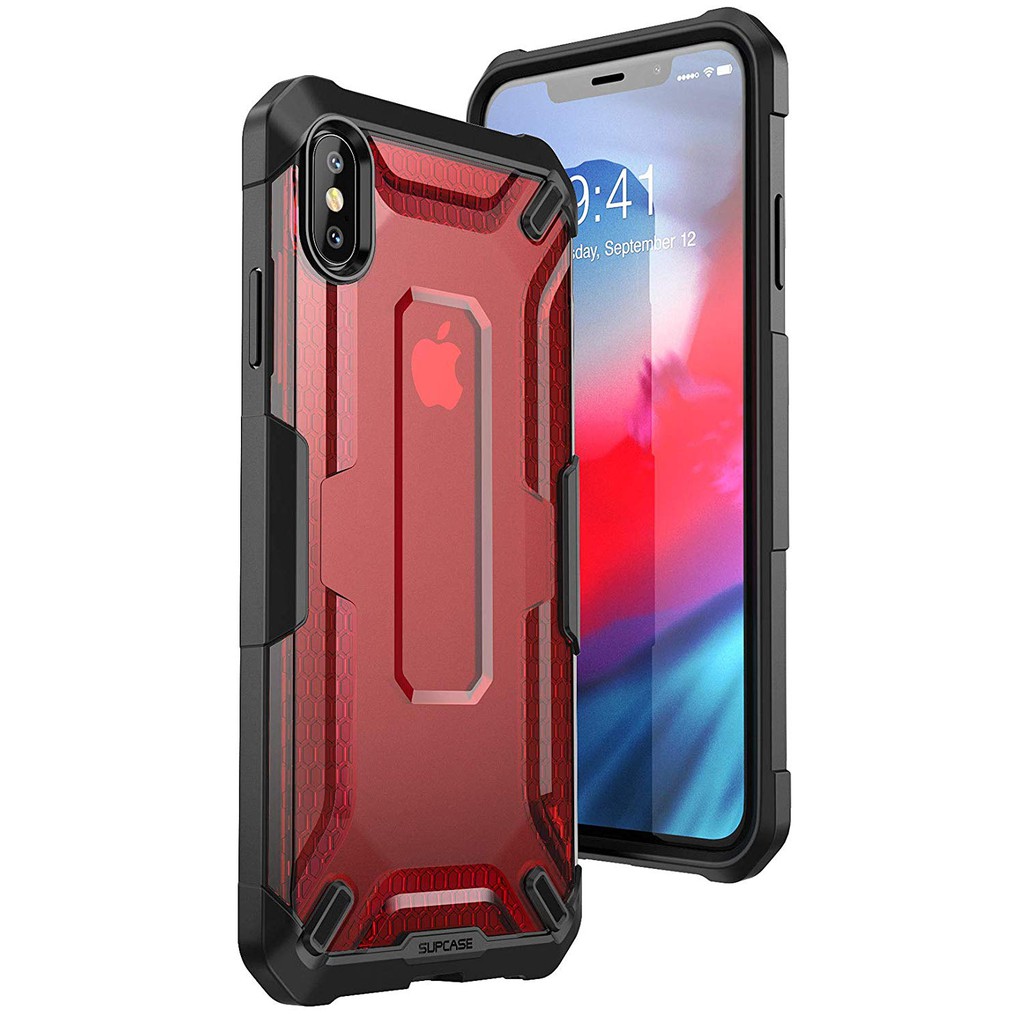 Apple iPhone SUPCASE iPhoneXs Max-6.5 Unicorn 軍規手機保護殼 紅