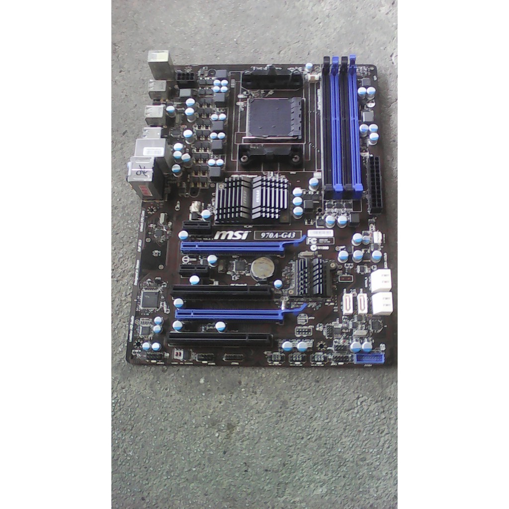 微星 MSI 970A-G43 AM3+腳位主機板 良品