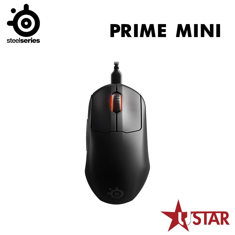 SteelSeries 賽睿 Prime Mini Gaming Mouse 黑 2年保電競滑鼠