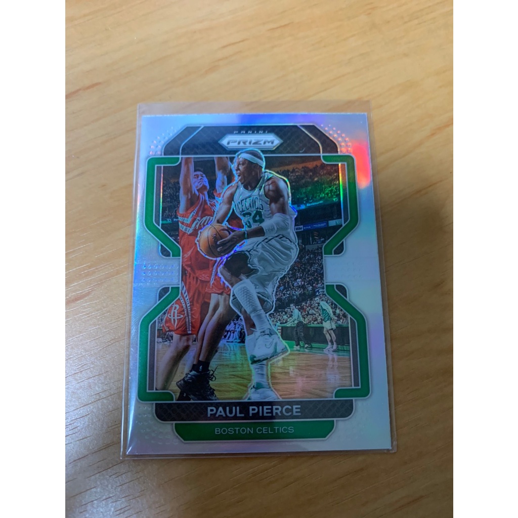 銀亮 2021-22 Paul Pierce prizm NBA 球員卡 特卡 福袋 白條 金屬卡 銀亮