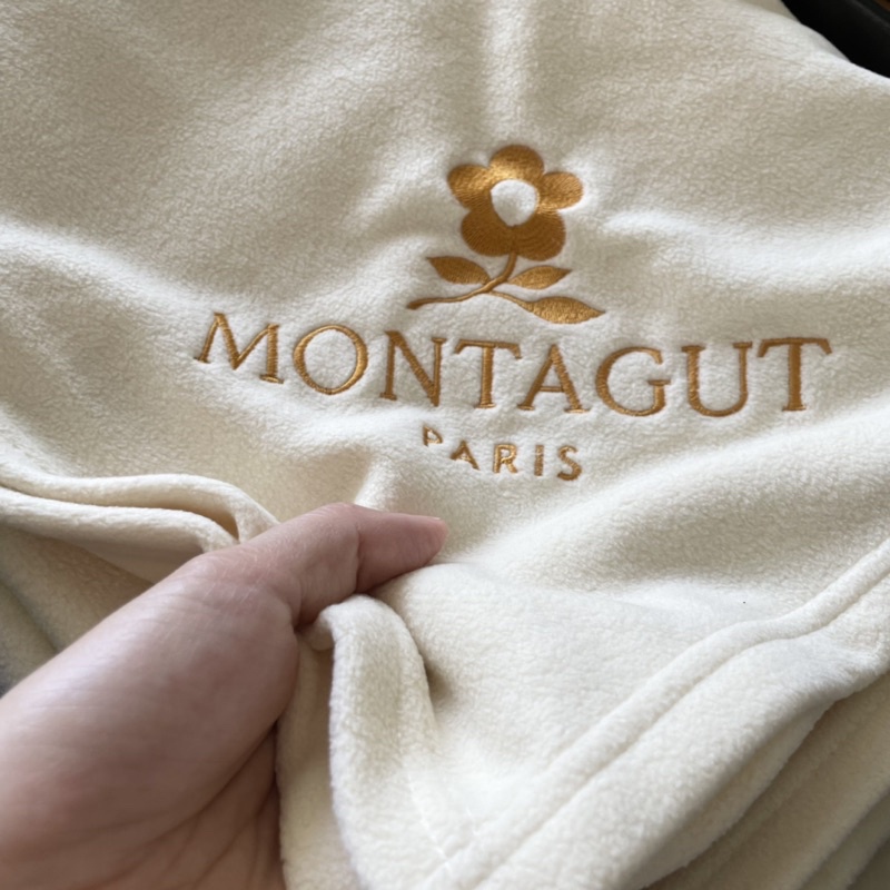 法國MONTAGUT夢特嬌發熱鍺纖維毯/毛毯/發熱毯/被子
