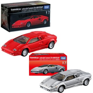 ★【TOMICA】多美小汽車 PREMIUM系列 12 藍寶堅尼 Countach 25週年紀念套車 TM17599