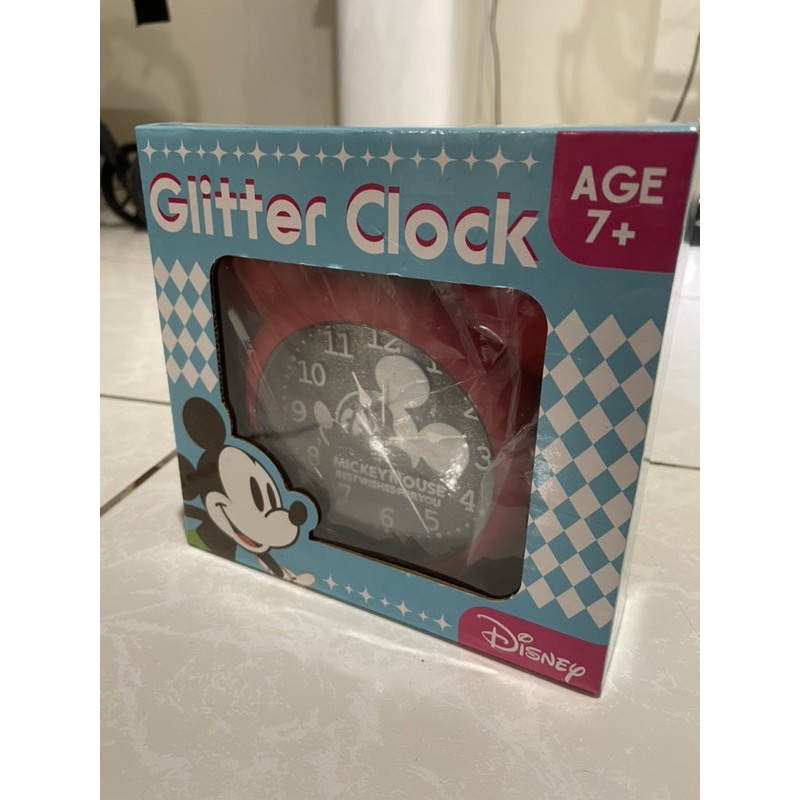 日本 迪士尼正版商品 娃娃機 雜物米奇 米老鼠 米其 mickey 鬧鐘 掛鐘 時鐘 米奇造型時鐘