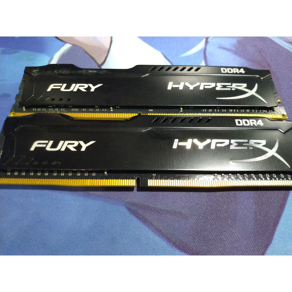 金士頓 FURY HYPERX DDR4-2400 8GB 8G 桌上型電腦 記憶體 RAM