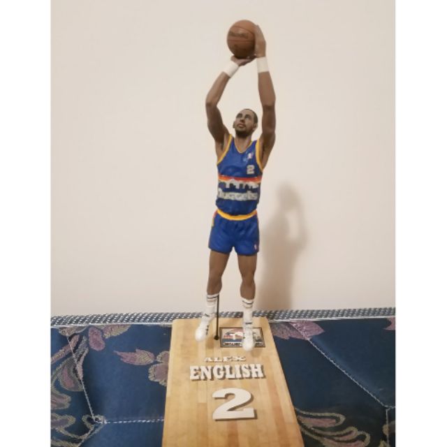 麥法蘭 客製 Mcfarlane NBA Alex English 名人堂 人偶 公仔