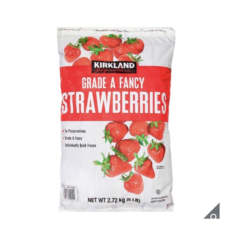 Kirkland Signature 科克蘭冷凍草莓2 7公斤 蝦皮購物