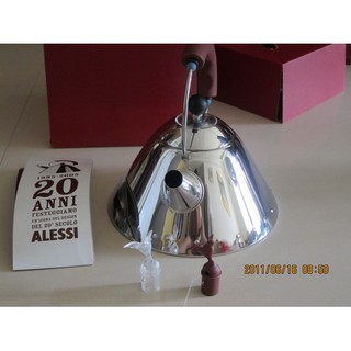 二手 Alessi 鳥鳴壺 不銹鋼開水壺 2L