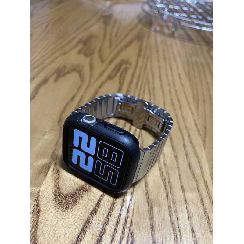 Apple Watch Series 6 GPS版 44mm 銀色鋁金屬錶殼配白色運動錶帶