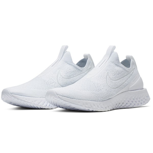 nike epic phantom react flyknit white