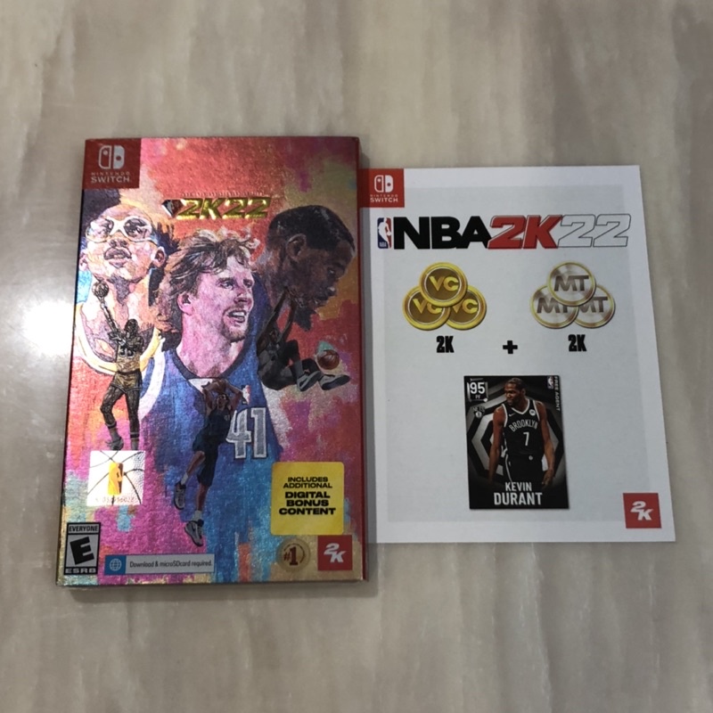 （全新） switch NBA 2K22 75週年 紀念版 傳奇版 NS