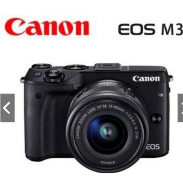 全新庫存 CANON 佳能 EOS M3 單鏡組 15-45mm 公司貨 IXUS 285 SX740 R50 M50