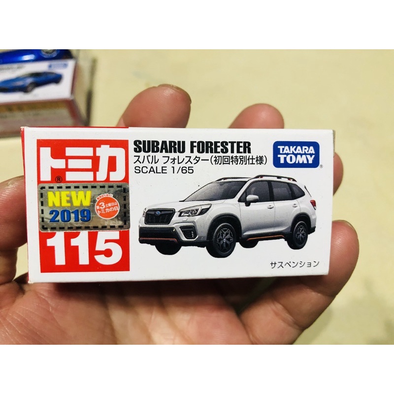 多美小汽車 模型車 TOMICA 115 Subaru Forester 初回現定版 速霸陸 森林人 WRX 絕版限量