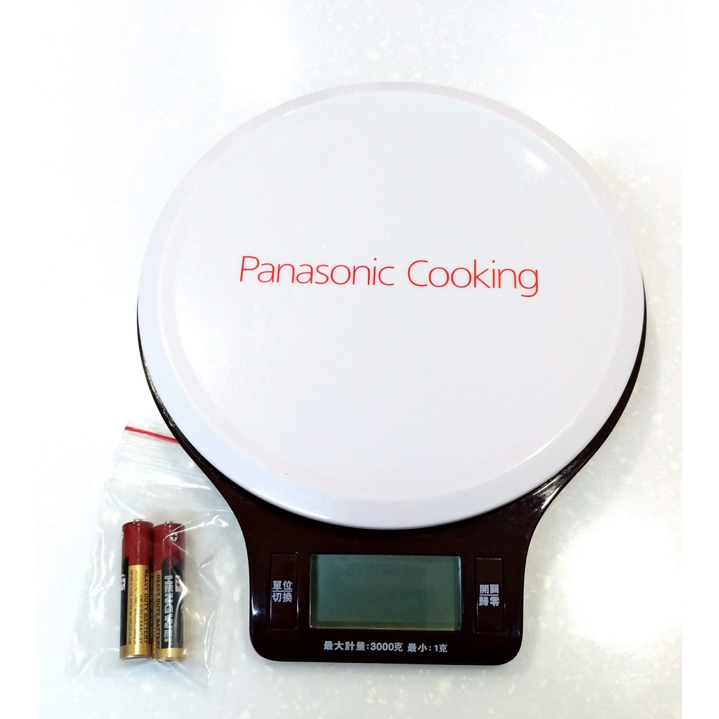 § Wei Wei § 二手 Panasonic Cooking 電子秤 料理秤 贈送2顆電池