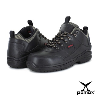 PAMAX 帕瑪斯-皮革製高抓地力氣墊安全鞋/P00101H-銀纖維PU彈力氣墊