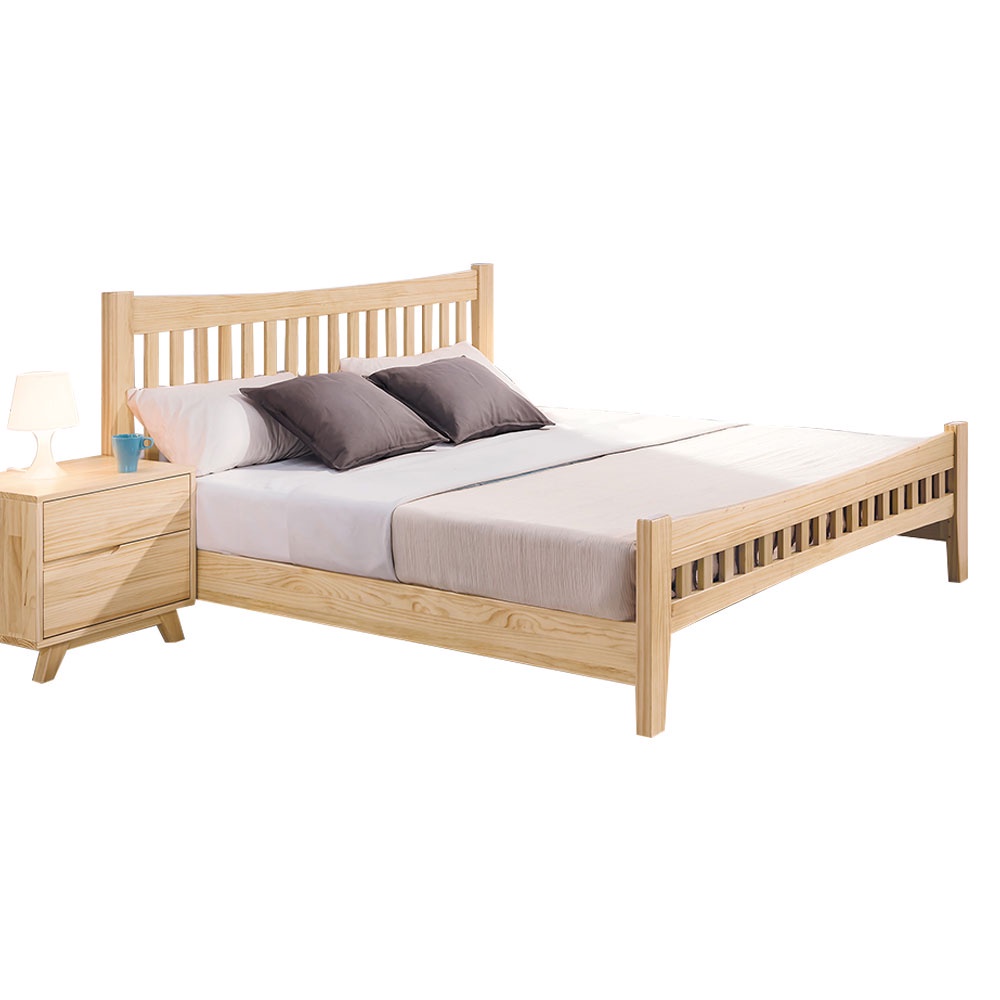 obis 床 床組 雙人床架 雙人床組 依娜本色5尺床台