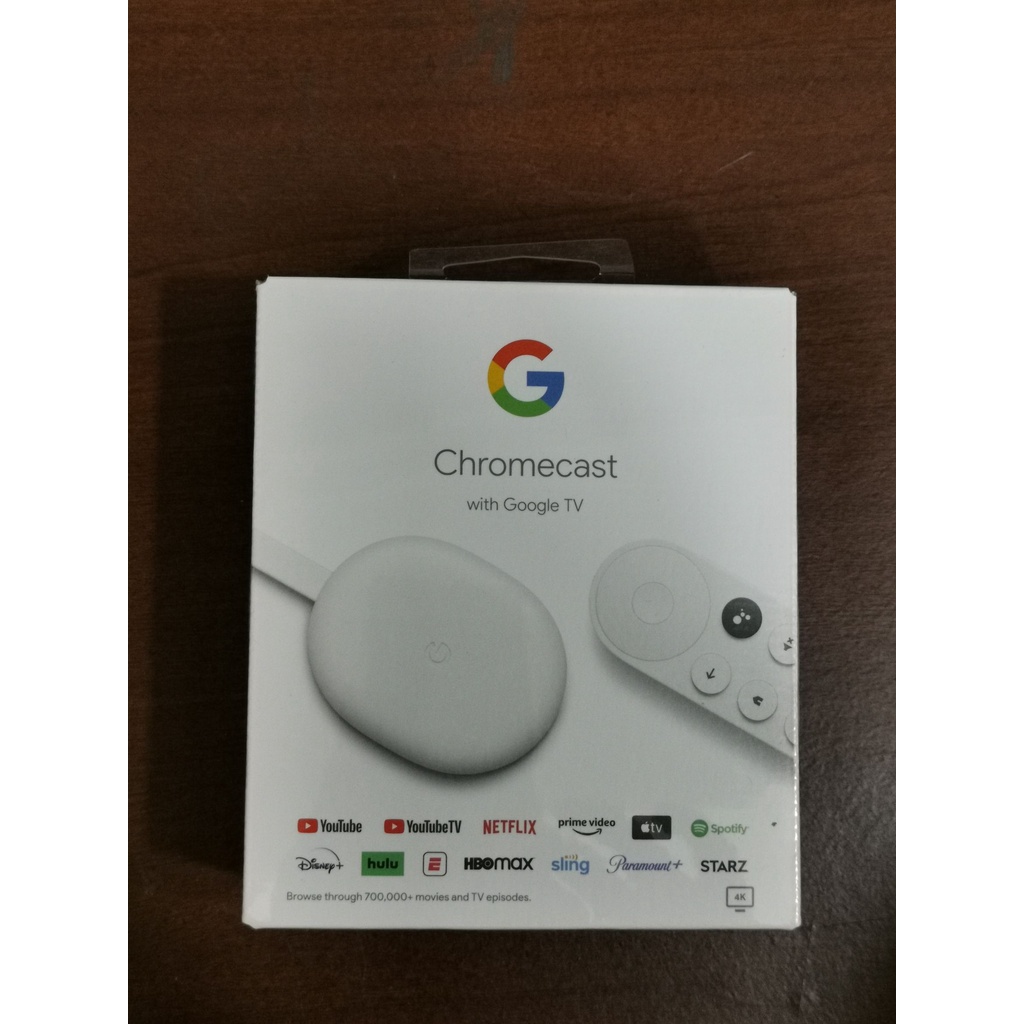 現貨Chromecast 4K with Google TV 第四代