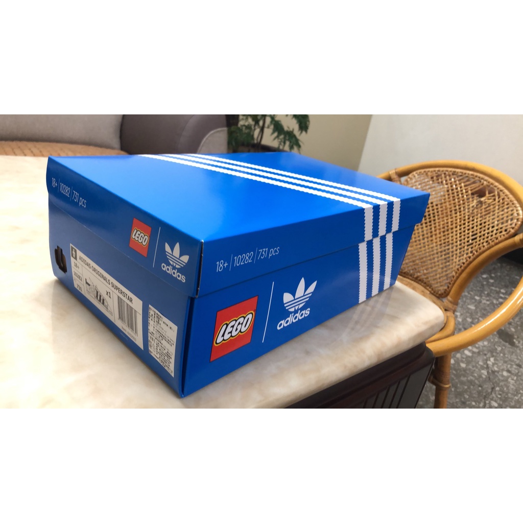 [現貨] 樂高 10282 LEGOX Adidas  聯名 貝殼頭